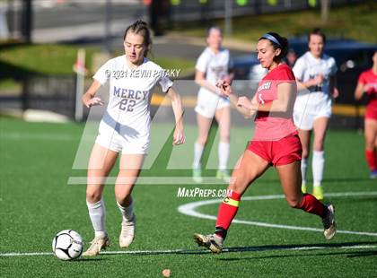 Thumbnail 1 in Mercy vs. Sacred Heart Academy (CIAC Class M Final) photogallery.