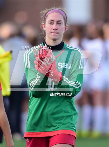 Thumbnail 2 in Mercy vs. Sacred Heart Academy (CIAC Class M Final) photogallery.