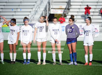 Thumbnail 2 in Mercy vs. Sacred Heart Academy (CIAC Class M Final) photogallery.