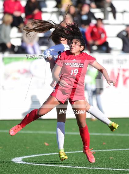 Thumbnail 1 in Mercy vs. Sacred Heart Academy (CIAC Class M Final) photogallery.