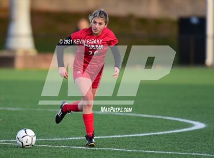 Thumbnail 1 in Mercy vs. Sacred Heart Academy (CIAC Class M Final) photogallery.