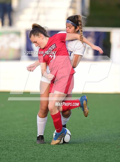 Thumbnail 3 in Mercy vs. Sacred Heart Academy (CIAC Class M Final) photogallery.