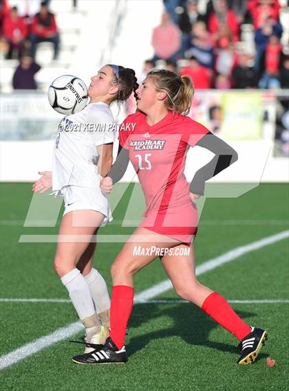 Thumbnail 2 in Mercy vs. Sacred Heart Academy (CIAC Class M Final) photogallery.