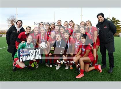 Thumbnail 2 in Mercy vs. Sacred Heart Academy (CIAC Class M Final) photogallery.