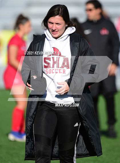 Thumbnail 2 in Mercy vs. Sacred Heart Academy (CIAC Class M Final) photogallery.