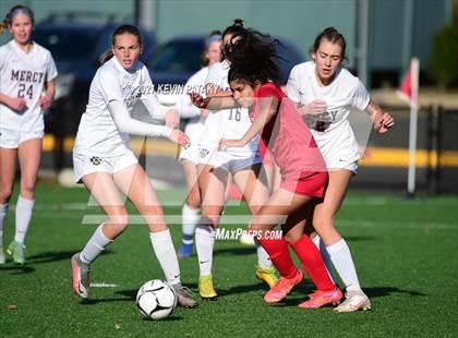 Thumbnail 2 in Mercy vs. Sacred Heart Academy (CIAC Class M Final) photogallery.