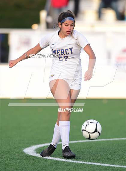 Thumbnail 3 in Mercy vs. Sacred Heart Academy (CIAC Class M Final) photogallery.