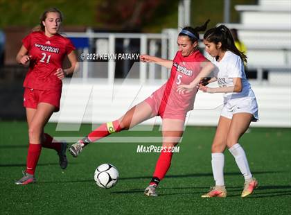 Thumbnail 3 in Mercy vs. Sacred Heart Academy (CIAC Class M Final) photogallery.