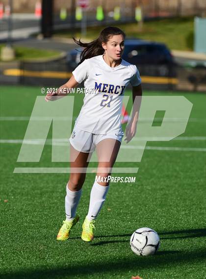 Thumbnail 1 in Mercy vs. Sacred Heart Academy (CIAC Class M Final) photogallery.