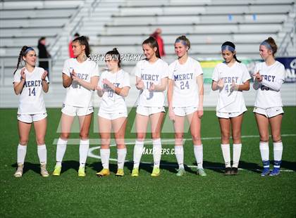 Thumbnail 2 in Mercy vs. Sacred Heart Academy (CIAC Class M Final) photogallery.