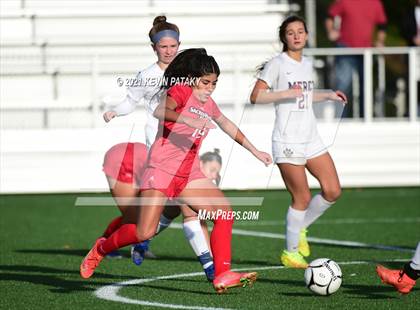 Thumbnail 1 in Mercy vs. Sacred Heart Academy (CIAC Class M Final) photogallery.