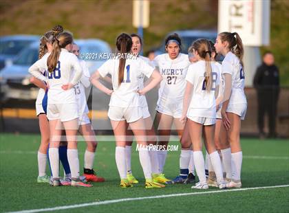 Thumbnail 2 in Mercy vs. Sacred Heart Academy (CIAC Class M Final) photogallery.