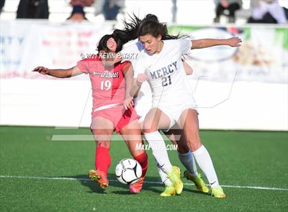 Thumbnail 3 in Mercy vs. Sacred Heart Academy (CIAC Class M Final) photogallery.