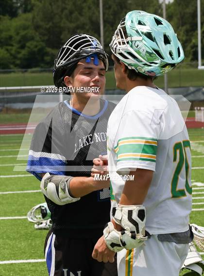 Thumbnail 3 in Lake Norman vs. Cardinal Gibbons (NCHSAA 4A Championships Final) photogallery.