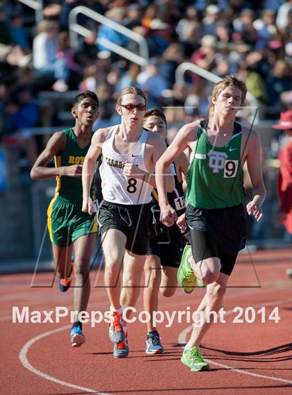 Thumbnail 2 in Don Green Invitational (Boys 1600m) photogallery.