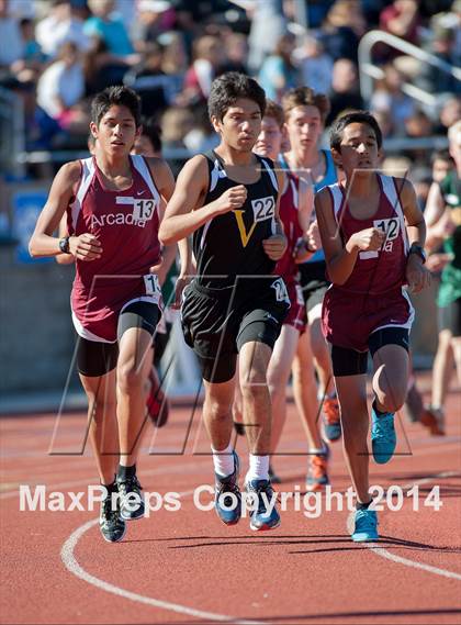 Thumbnail 1 in Don Green Invitational (Boys 1600m) photogallery.