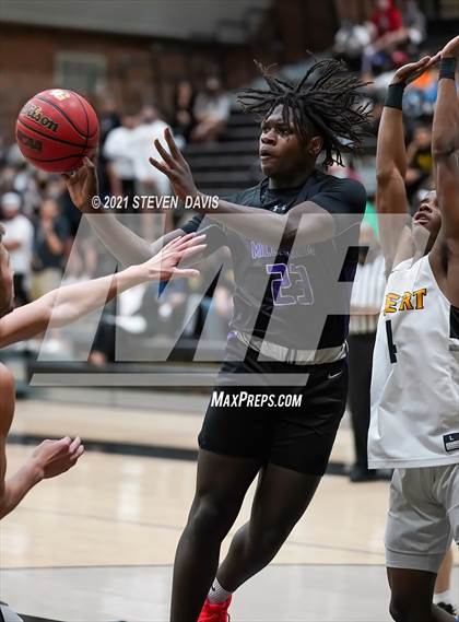 Thumbnail 2 in Millennium @ Gilbert (AIA 5A Round 1 Playoff) photogallery.