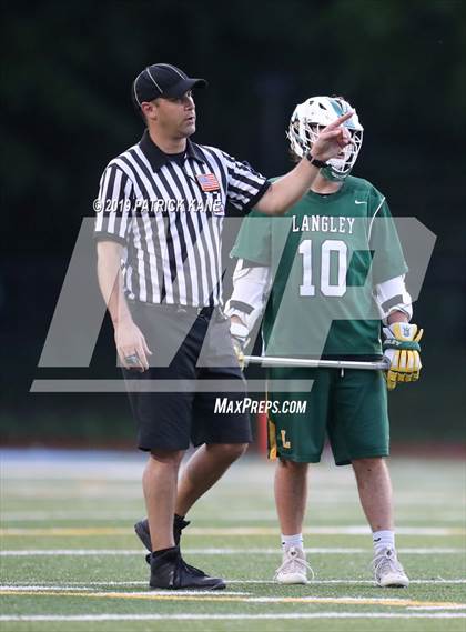 Thumbnail 3 in Langley @ Yorktown (VHSL 6A North Conference 6 Semifinal) photogallery.