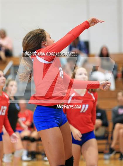 Thumbnail 3 in West Carteret vs Dixon (Joseph L. Beasley Spikefest) photogallery.