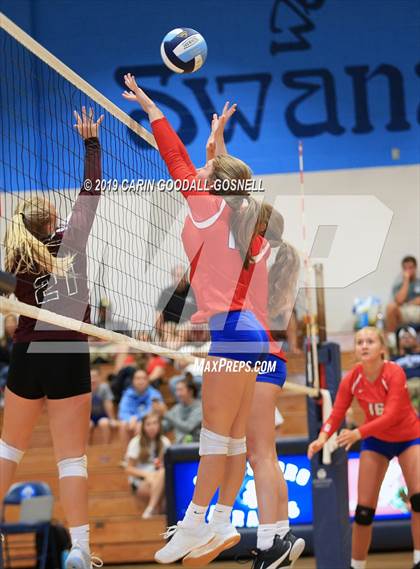 Thumbnail 3 in West Carteret vs Dixon (Joseph L. Beasley Spikefest) photogallery.