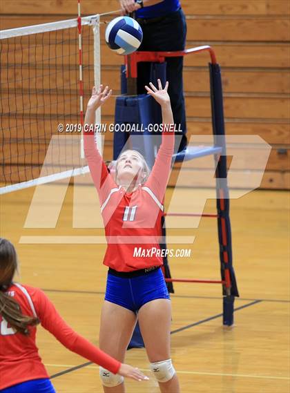 Thumbnail 1 in West Carteret vs Dixon (Joseph L. Beasley Spikefest) photogallery.