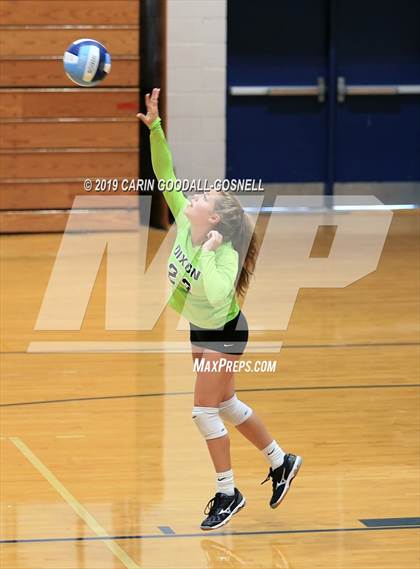 Thumbnail 3 in West Carteret vs Dixon (Joseph L. Beasley Spikefest) photogallery.