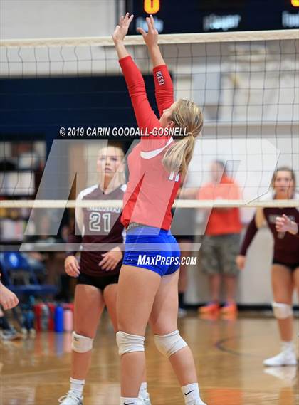 Thumbnail 3 in West Carteret vs Dixon (Joseph L. Beasley Spikefest) photogallery.