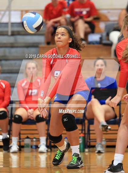 Thumbnail 2 in West Carteret vs Dixon (Joseph L. Beasley Spikefest) photogallery.