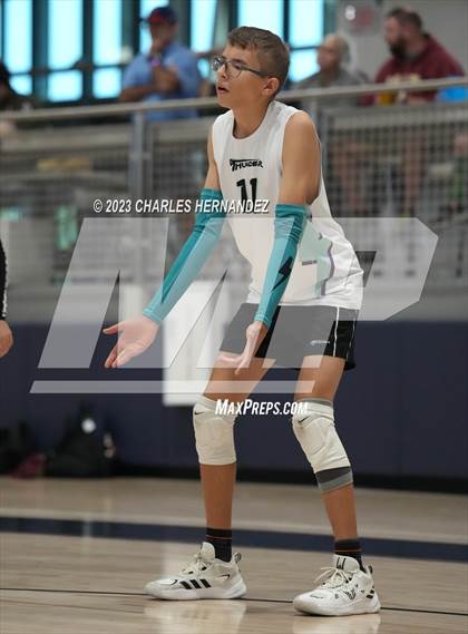Thumbnail 3 in Christian HomeSchool Sports Ministries vs New Braunfels Thunder (Aggieland Come and Take It Showdown) photogallery.