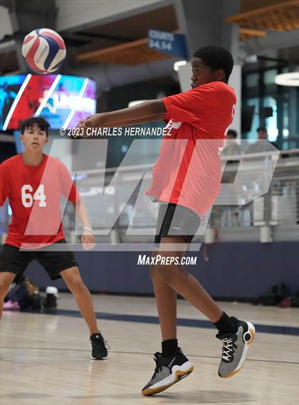 Thumbnail 1 in Christian HomeSchool Sports Ministries vs New Braunfels Thunder (Aggieland Come and Take It Showdown) photogallery.