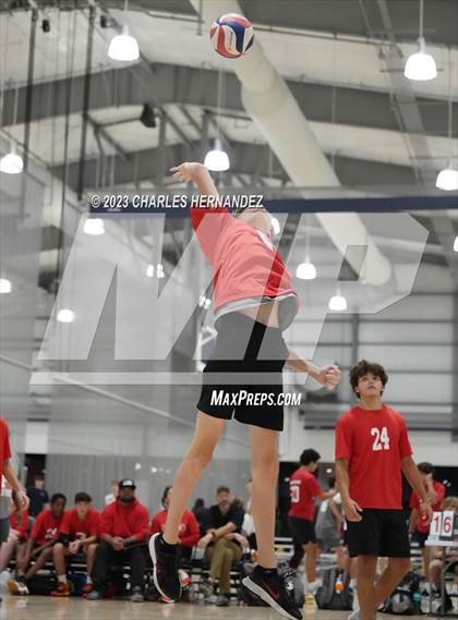 Thumbnail 1 in Christian HomeSchool Sports Ministries vs New Braunfels Thunder (Aggieland Come and Take It Showdown) photogallery.