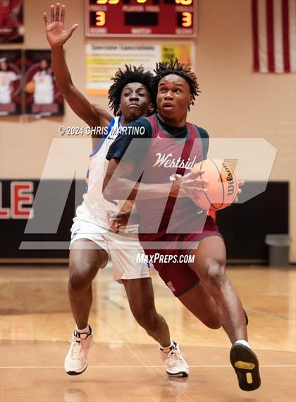 Thumbnail 2 in Westside vs Sumter (Poinsettia Classic) photogallery.