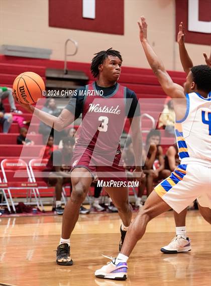 Thumbnail 3 in Westside vs Sumter (Poinsettia Classic) photogallery.