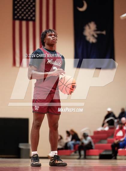 Thumbnail 2 in Westside vs Sumter (Poinsettia Classic) photogallery.