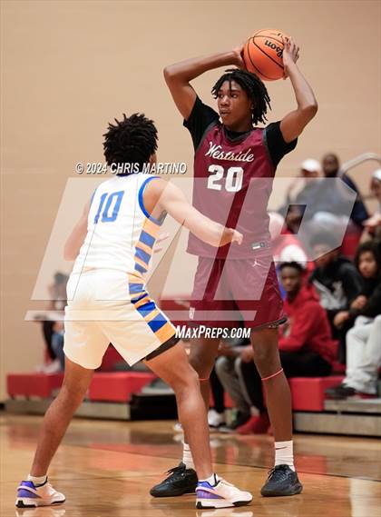 Thumbnail 2 in Westside vs Sumter (Poinsettia Classic) photogallery.