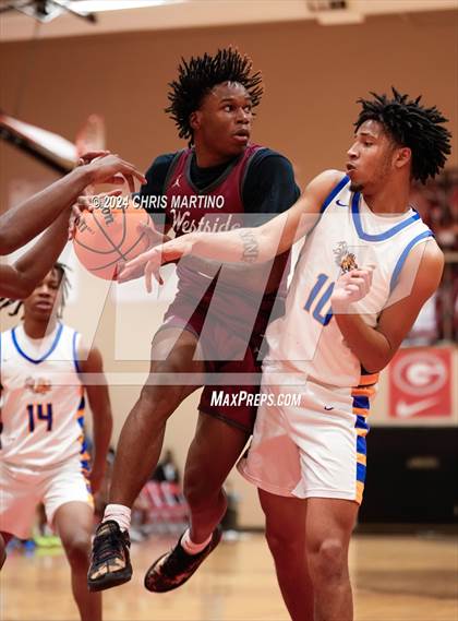 Thumbnail 3 in Westside vs Sumter (Poinsettia Classic) photogallery.