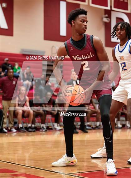 Thumbnail 2 in Westside vs Sumter (Poinsettia Classic) photogallery.