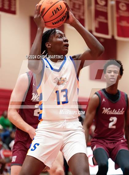 Thumbnail 2 in Westside vs Sumter (Poinsettia Classic) photogallery.