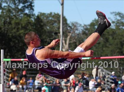 Thumbnail 3 in CIF NS Masters Championships (Boys High Jump)  photogallery.