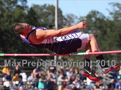 Thumbnail 2 in CIF NS Masters Championships (Boys High Jump)  photogallery.