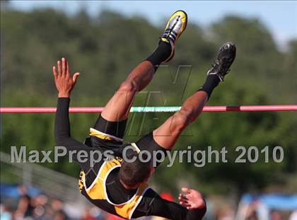 Thumbnail 1 in CIF NS Masters Championships (Boys High Jump)  photogallery.