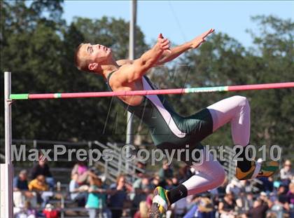 Thumbnail 1 in CIF NS Masters Championships (Boys High Jump)  photogallery.