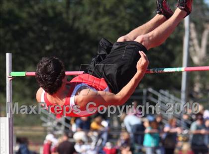 Thumbnail 1 in CIF NS Masters Championships (Boys High Jump)  photogallery.