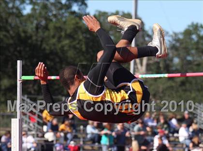 Thumbnail 1 in CIF NS Masters Championships (Boys High Jump)  photogallery.