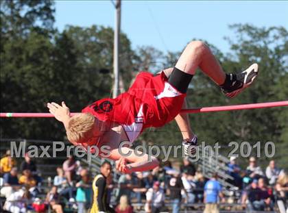 Thumbnail 1 in CIF NS Masters Championships (Boys High Jump)  photogallery.