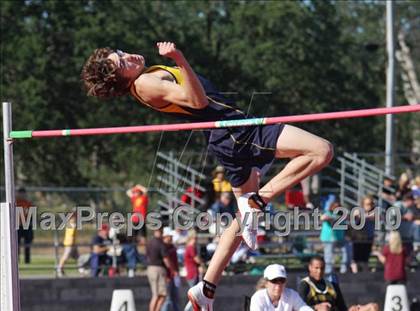 Thumbnail 1 in CIF NS Masters Championships (Boys High Jump)  photogallery.