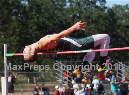 Thumbnail 2 in CIF NS Masters Championships (Boys High Jump)  photogallery.