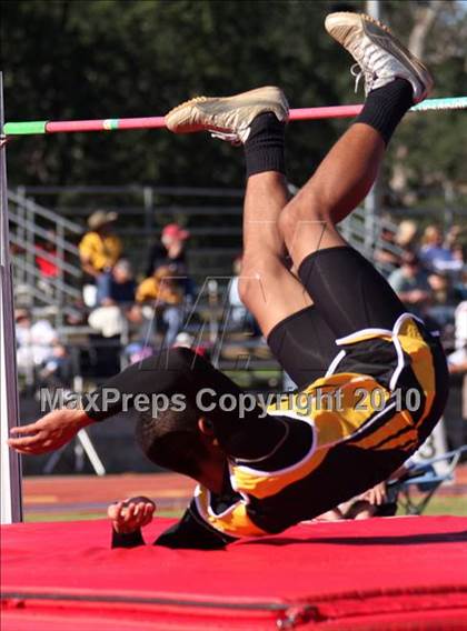 Thumbnail 3 in CIF NS Masters Championships (Boys High Jump)  photogallery.