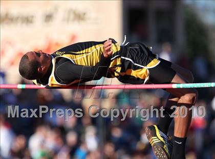 Thumbnail 2 in CIF NS Masters Championships (Boys High Jump)  photogallery.