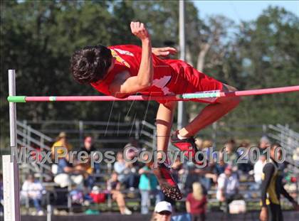 Thumbnail 1 in CIF NS Masters Championships (Boys High Jump)  photogallery.